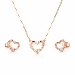 Herzschmuck Set