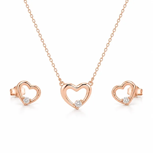Herzschmuck Set